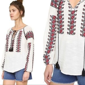Shopbop - Love Sam embroidered bohemian top
